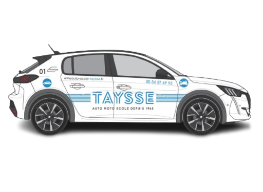 voiture auto ecole taysse gironde